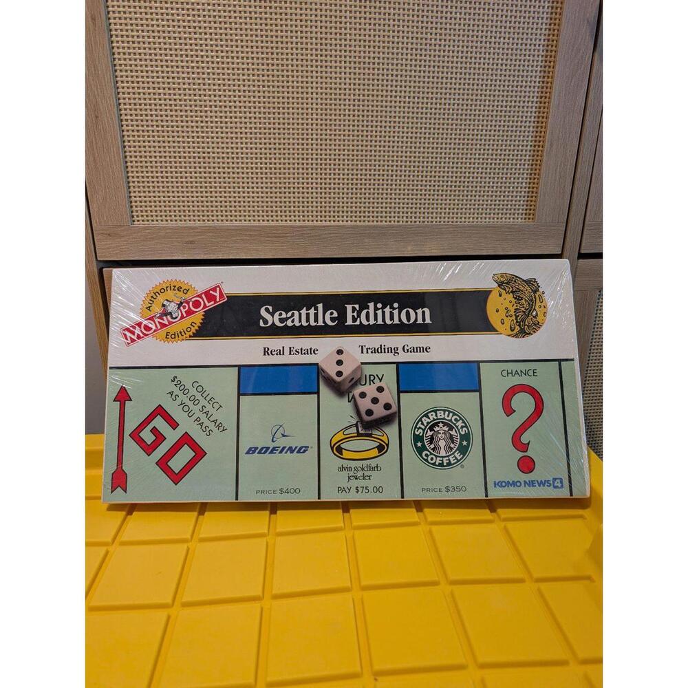 1997 Seattle Edition Monopoly